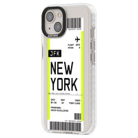 Personalised New York Boarding Pass