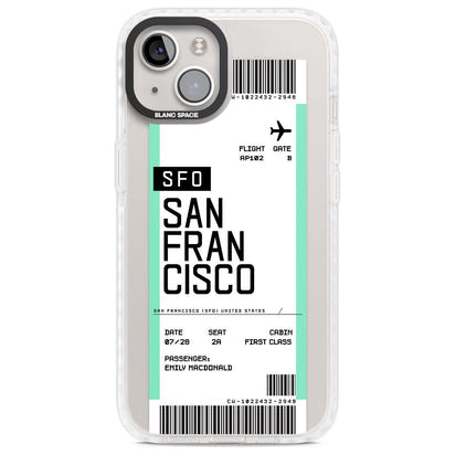 Personalised San Francisco Boarding Pass