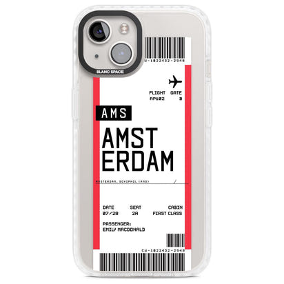 Personalised Amsterdam Boarding Pass