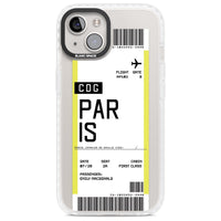 Personalised Paris Boarding Pass