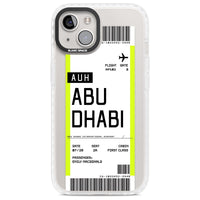 Personalised Abu Dhabi Boarding Pass