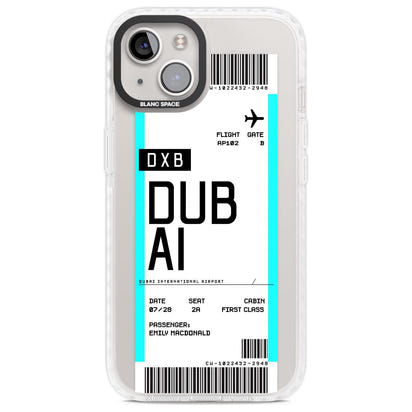 Personalised Dubai Boarding Pass