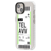 Personalisierte Bordkarte für Tel Aviv