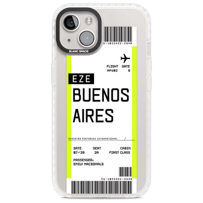 Personalised Buenos Aires Boarding Pass