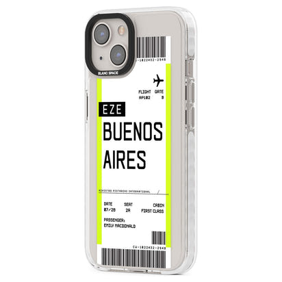 Personalised Buenos Aires Boarding Pass