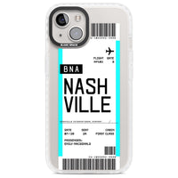 Carte d'embarquement personnalisée pour Nashville