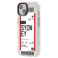 Personalised Sydney Boarding Pass