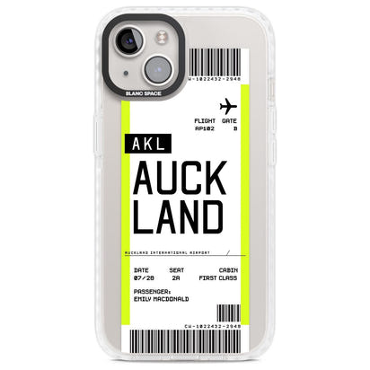 Personalised Auckland Boarding Pass