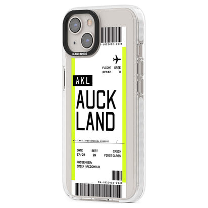 Personalised Auckland Boarding Pass