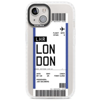 Personalised London Boarding Pass