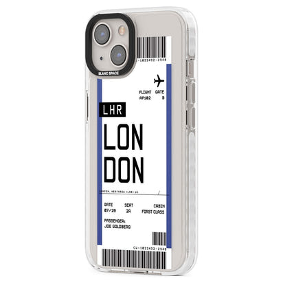 Personalised London Boarding Pass