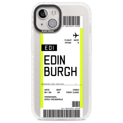 Personalised Edinburgh Boarding Pass