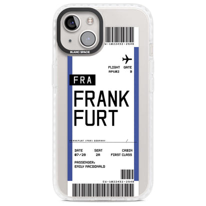 Personalised Frankfurt Boarding Pass
