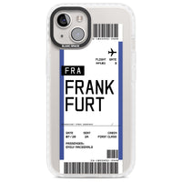 Personalised Frankfurt Boarding Pass
