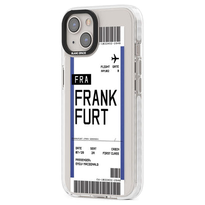 Personalised Frankfurt Boarding Pass