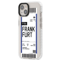 Personalised Frankfurt Boarding Pass
