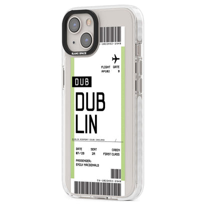 Personalised Dublin Boarding Pass
