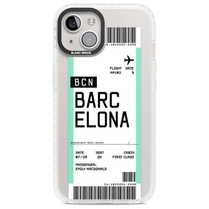 Personalised Barcelona Boarding Pass