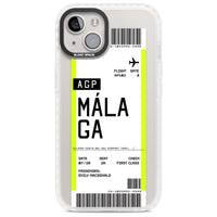 Personalised Málaga Boarding Pass
