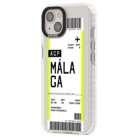 Personalised Málaga Boarding Pass