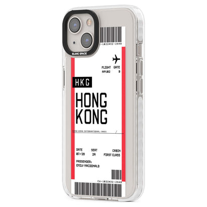Personalised Hong Kong Boarding Pass