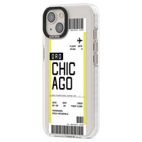 Personalised Chicago Boarding Pass