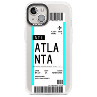 Personalisierte Atlanta-Bordkarte