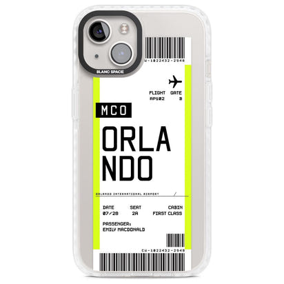 Personalised Orlando Boarding Pass