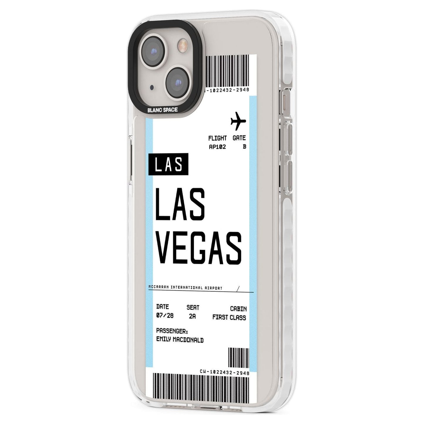 Personalised Las Vegas Boarding Pass
