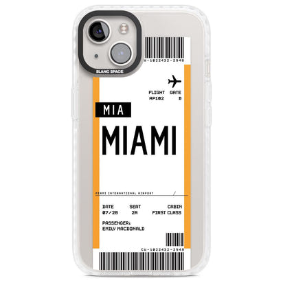 Personalised Miami Boarding Pass