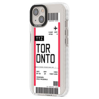Personalised Toronto Boarding Pass