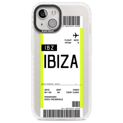 Personalised Ibiza Boarding Pass