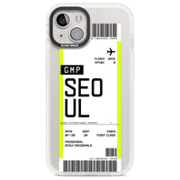 Personalised Seoul Boarding Pass