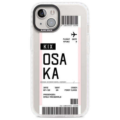 Personalised Osaka Boarding Pass