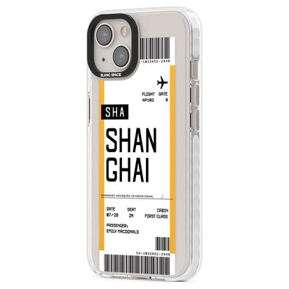 Personalised Shanghai Boarding Pass