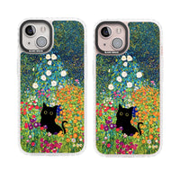 Cat in Klimt's Garden