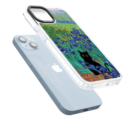 Le chat dans les Iris de Van Gogh