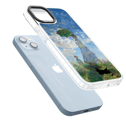 Cat with Monet's Parasol Lady