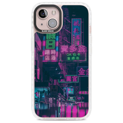 Bande nocturne au néon