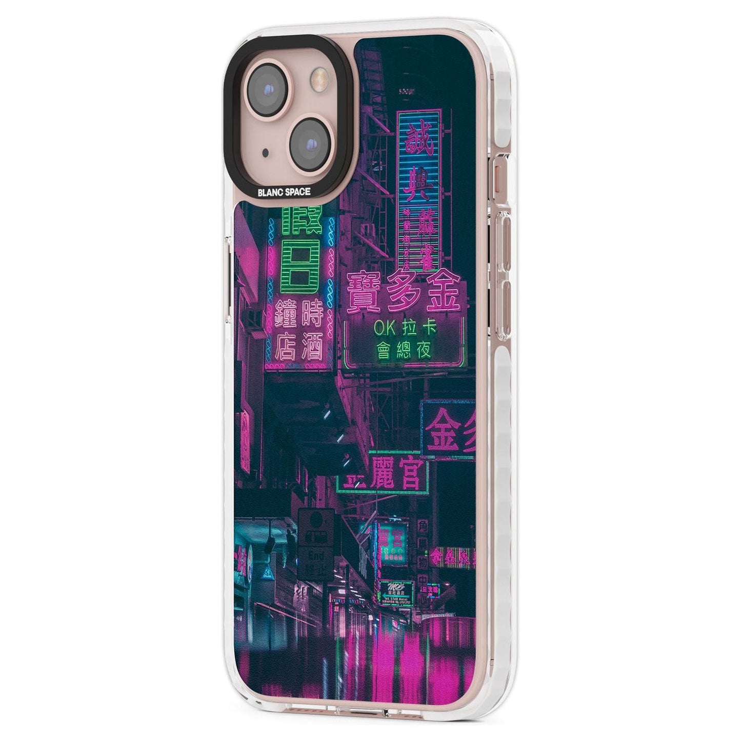 Bande nocturne au néon