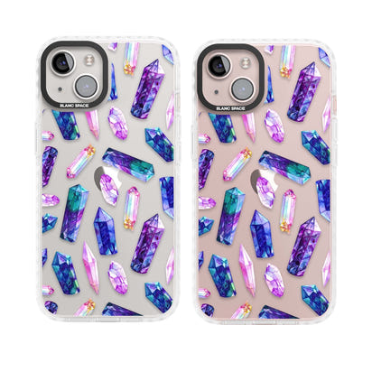 Iridescent Prism Crystals