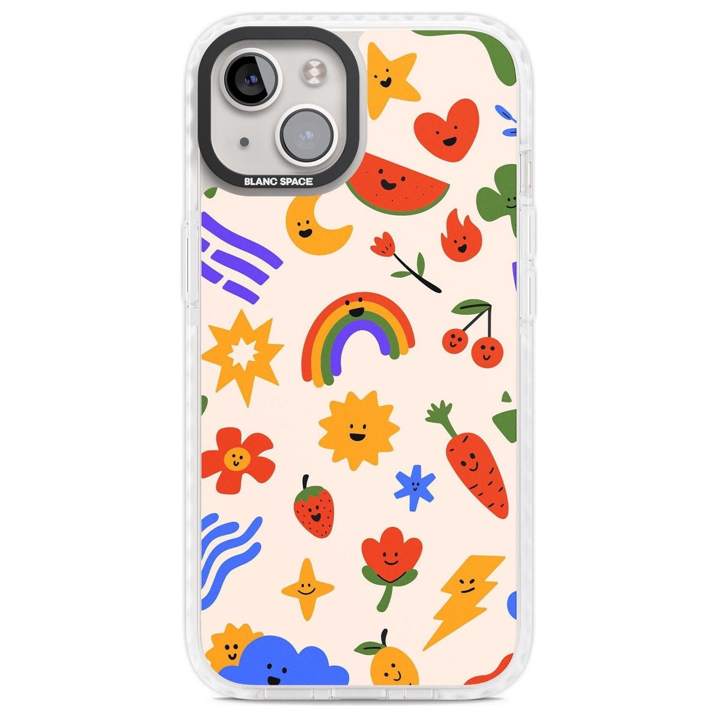 Verspielte Kawaii-Symbole