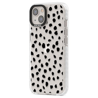 Black Dalmatian Polka Dot
