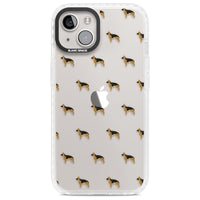 German Shepherd Pattern Clear