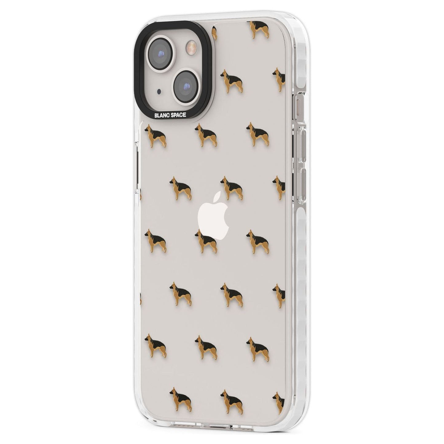 German Shepherd Pattern Clear