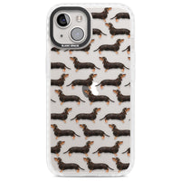 Dachshund Pattern Black Tan