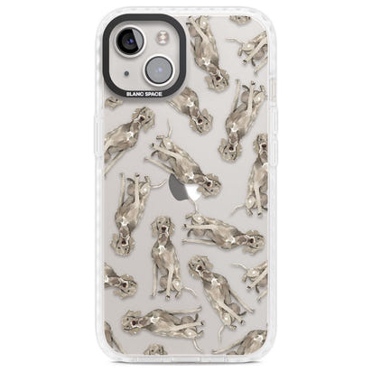 Weimaraner Watercolor Dog