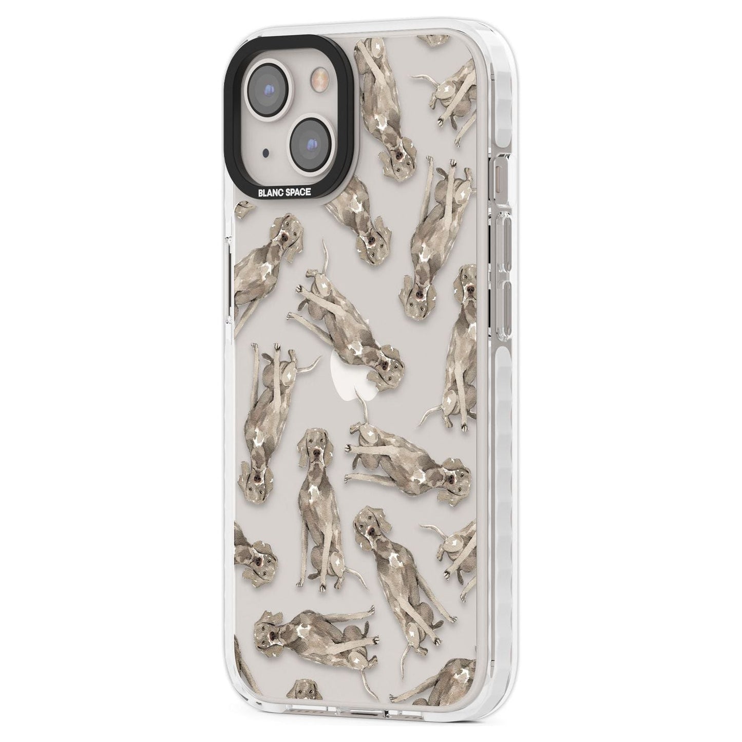 Weimaraner Watercolor Dog