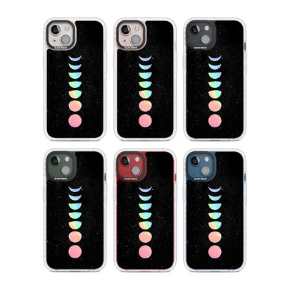 Pastel Moon Phases