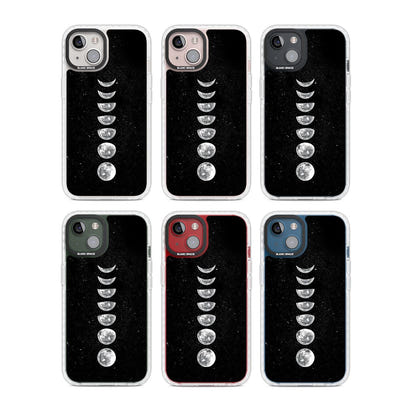 Light Watercolour Moons